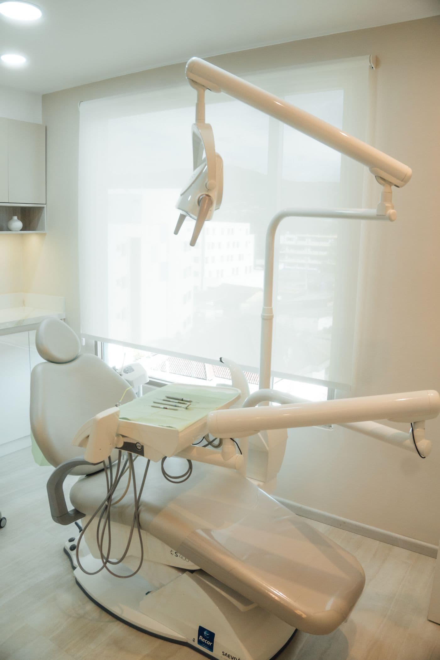 A dental treatment room